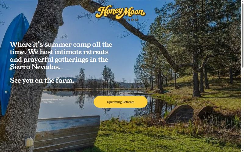 Preview of the Honey Moon Farm website